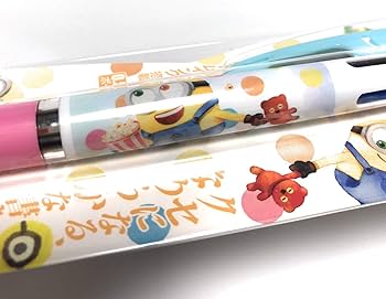 Amazon | USJ 公式 ミニオン 3色ボールペン ジェットストリーム