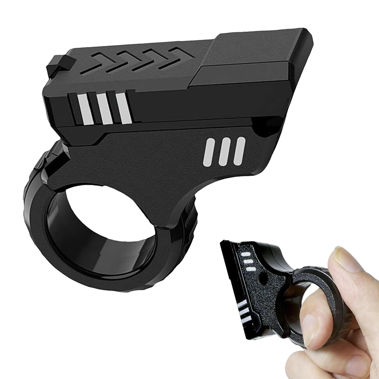 Fidget Gun, Adult Fidget Gadgets, Fidget Toy Gun for Stress Relief Indoor And Outdoor Use, Magnetic Ratchet Design