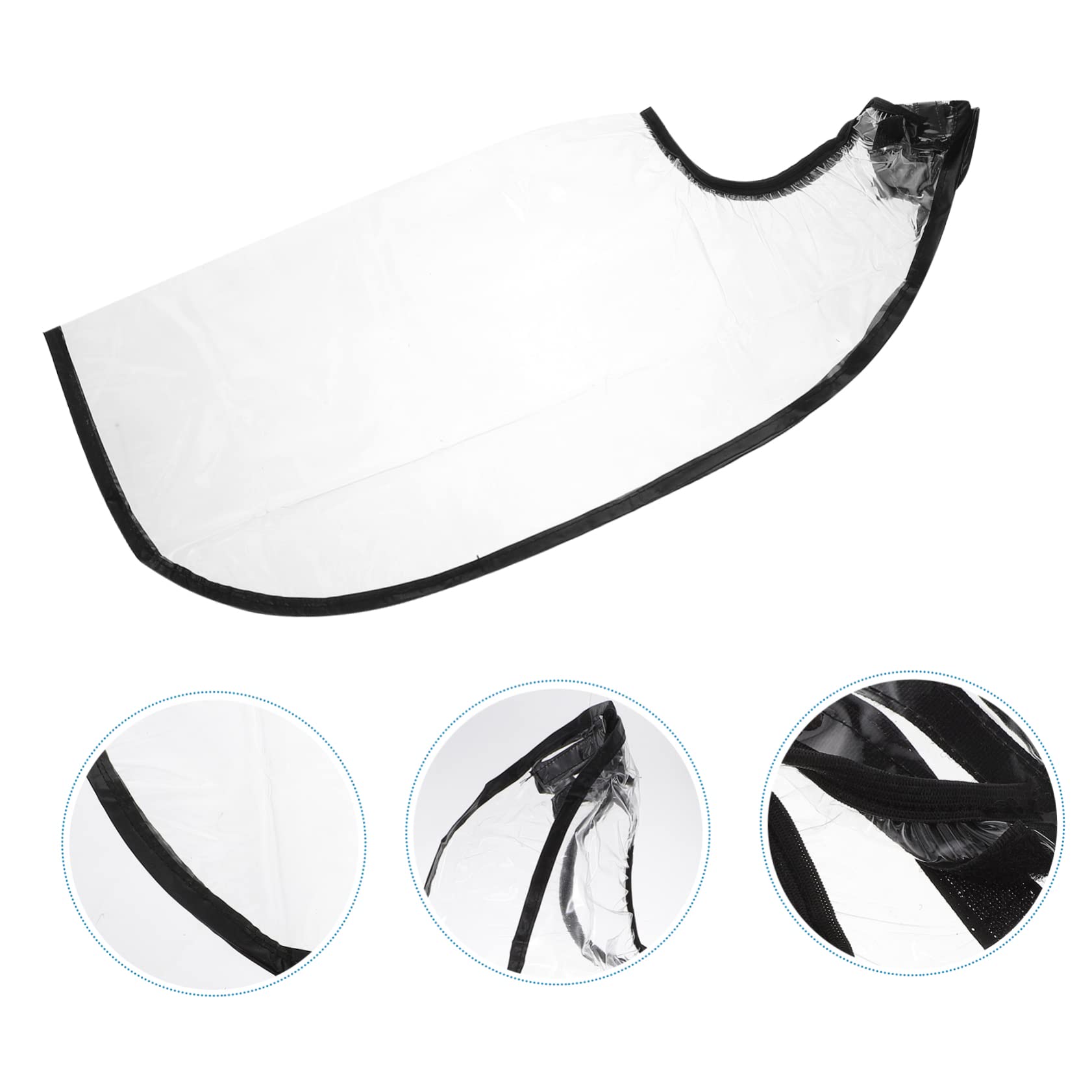 MERRYHAPY 2sets Hair Salon Tool Hair Styling Cape Shampoo Cape for Shower Drain Gentle Shampoo Protection 2pcs*2