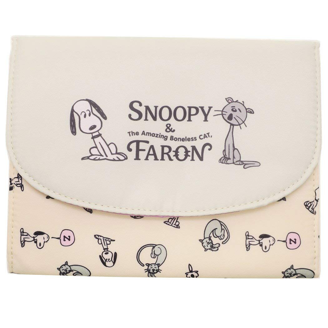 Amazon Co Jp スヌーピー 母子手帳ケース ジャバラマルチケース ファーロン ピーナッツ おもちゃ