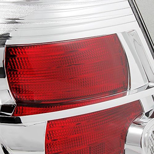 AKKON - For Nissan Sentra Base | S | SL | SR | SE-R Model Chrome Tail Light Brake Lamp Left + Right Replacement