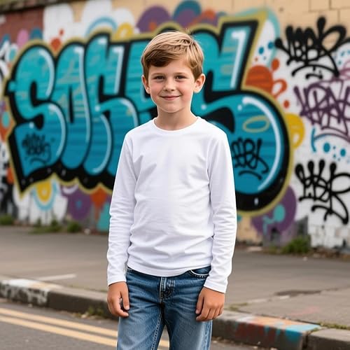 Miniatura 2 de Winging Day Camiseta de manga larga con cuello redondo para niños