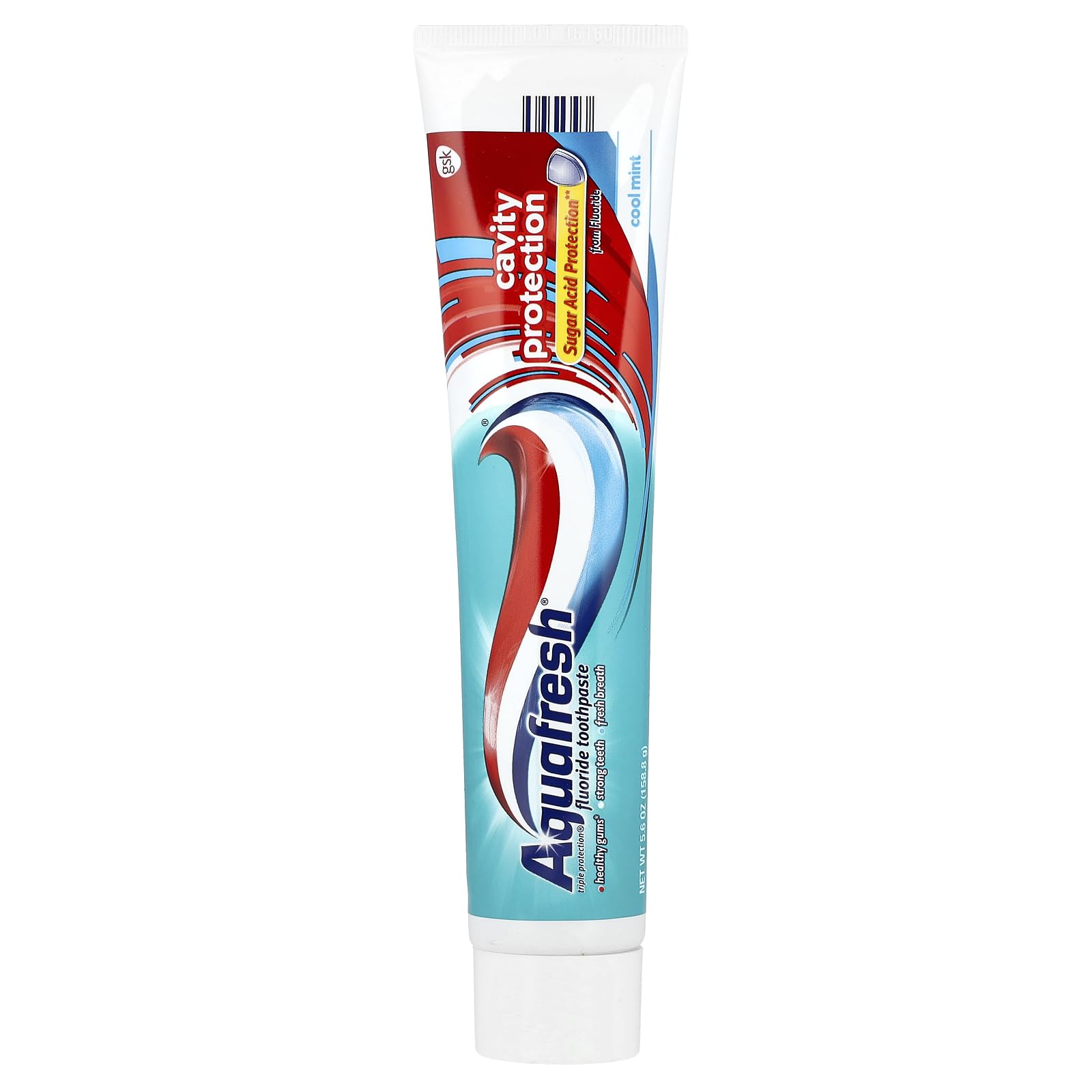 Cavity Protection Fluoride Toothpaste, Cool Mint 5.6 oz (Pack of 12)