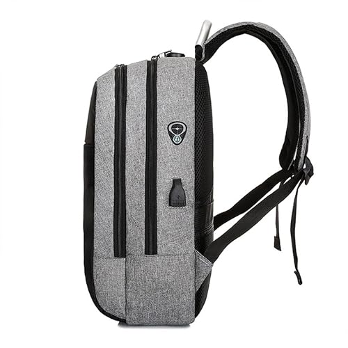 Mochila de Microfibra com Porta USB para Recarga de Laptop, Tablet, Celular, MP3, Fones e Mais ((Ver