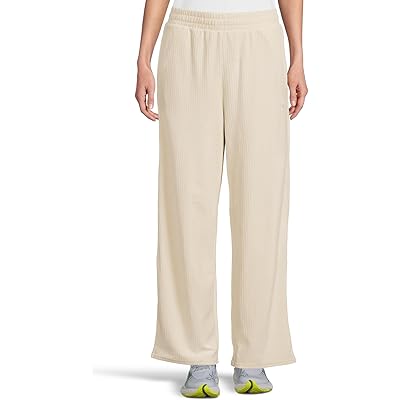 Брюки PUMA Essentials Elevated Velour Ribbed Straight Leg Pants