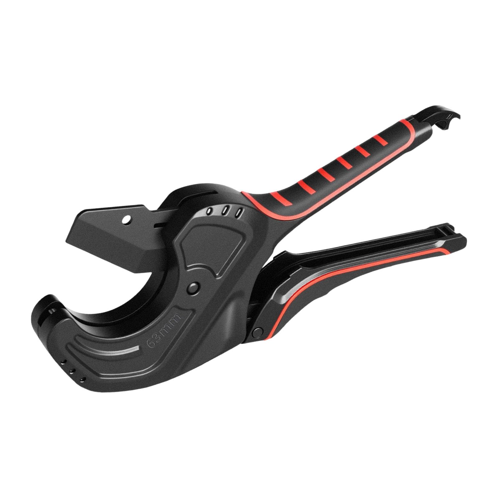 Kaccde 99222A Duty Ratcheting Tube Cutter Shear For Pipe Ergonomic Nonslip Grip And Quick Changes Mechanism Handle Pipe Cutter