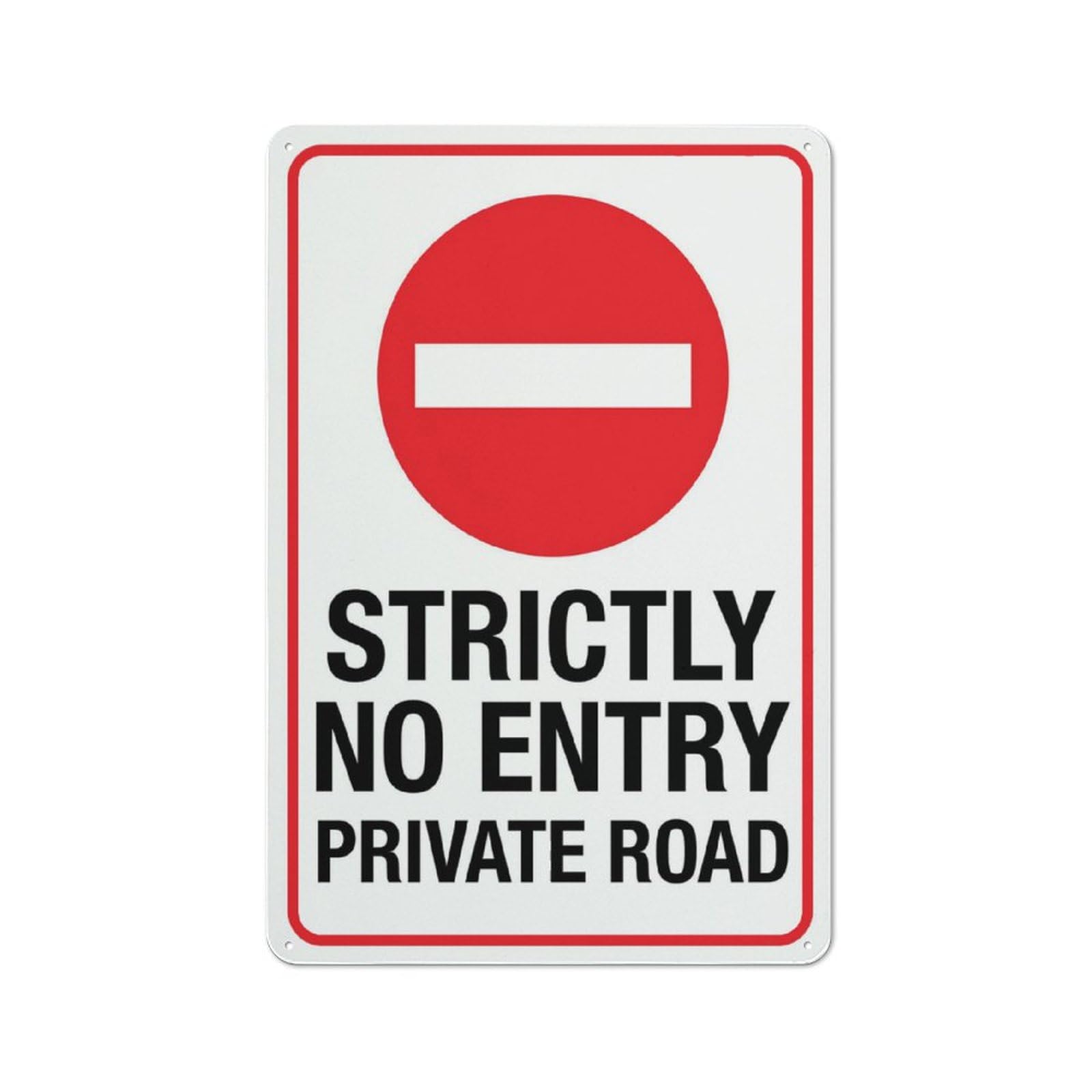 No Styrofoam Sign Warning Tin Sign Aluminum Metal Tin Sign For Indoor & Outdoor Yard Sign Lawn Sign Decor 8X12Inch