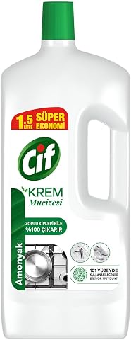 Cif Krem Mucize Yüzey Temizleyici Amonyak 1500 ml