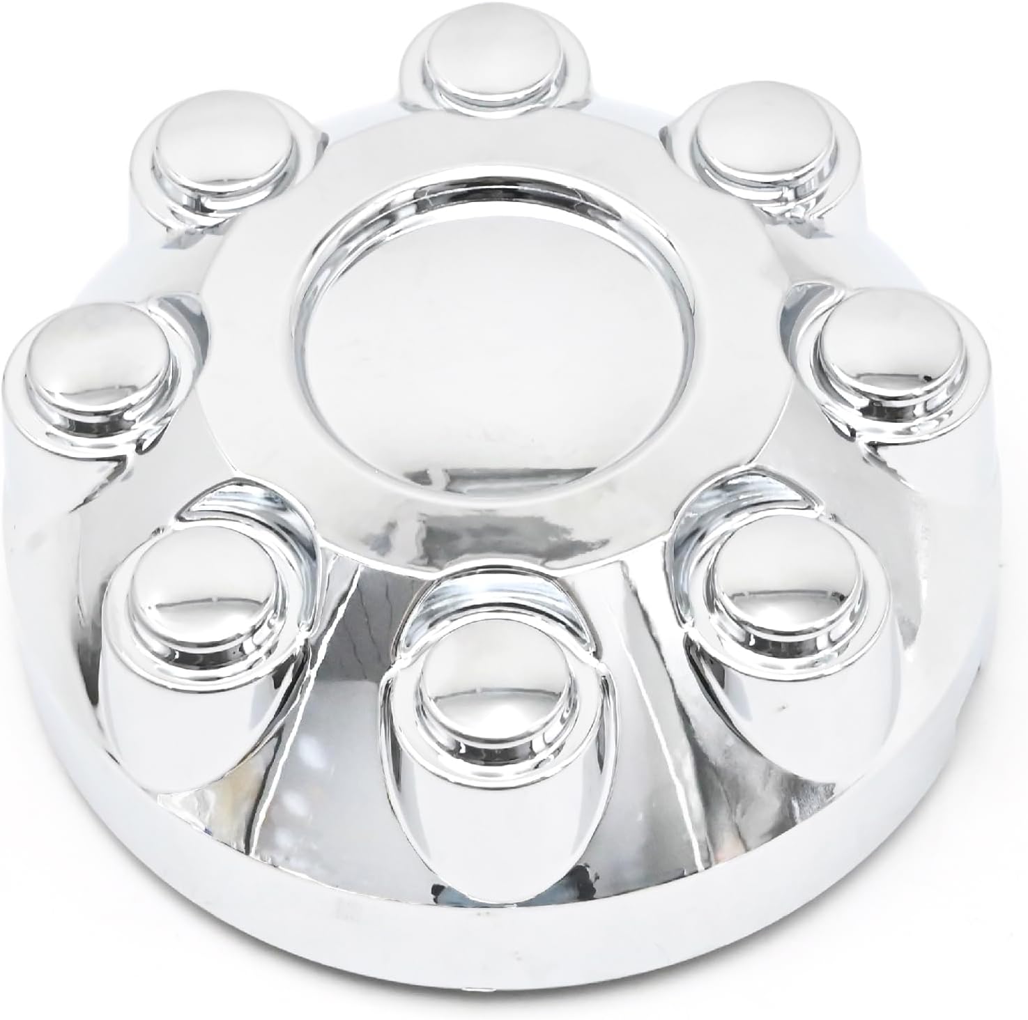 52121450AD Wheel Hub Center Chrome Cap, Replacement for Dodge Ram 2500 2003-2013, Ram 3500 2003-2013, Replaces 52121450AA