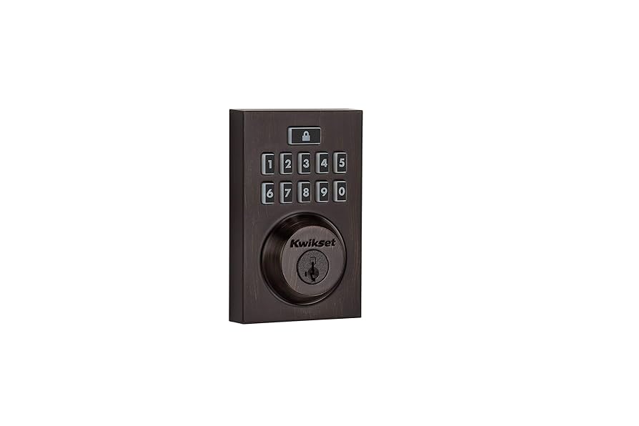 o913_r ページ Kwikset SmartCode 913 Venetian Bronze Electronic Deadbolt