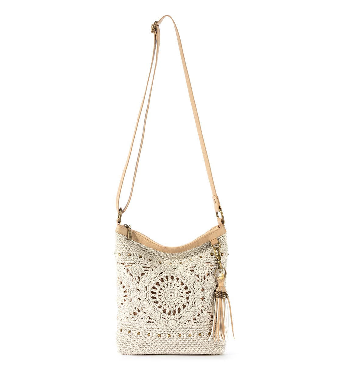 The Sak Crochet Crossbody, Lucia-Bandolera de Ganchillo Mujeres, Parent, One Size