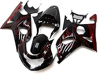 Vista 2 de Kit de carenado completo de plástico ABS FLPRO para Suzuki 2003 2004 GSXR1000 K3 03 04 GSXR 1000, cuerpo de motocicleta de inyección, brillo azul