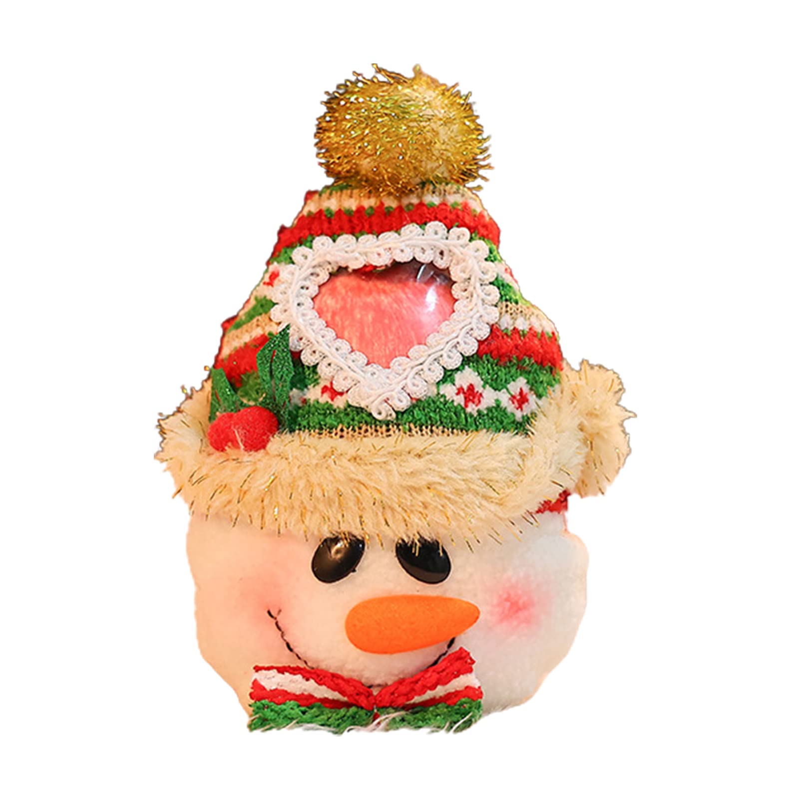 carotoe Christmas Candy Bag Drawstring Wrapping Organization Bags Accessory for Biscuit Cookie Wrapping Decor Present Bags
