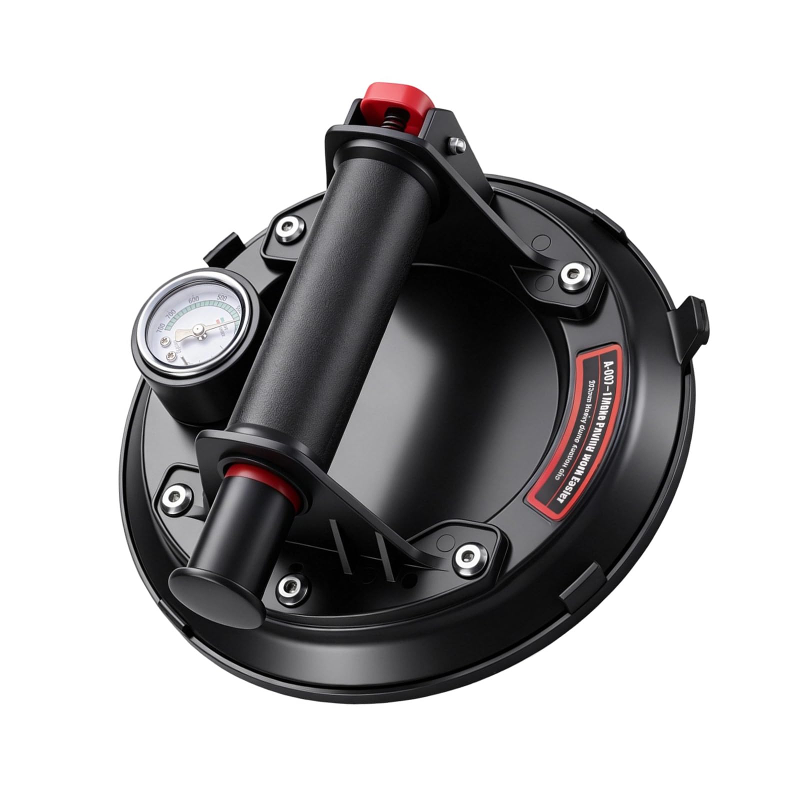 Professional Vacuum Suction Cup with Ergonomic Handle for Secure Holders on Glass Tiles and Wood Surfaces in Various Applications Industrial Strength Vacuum Cup