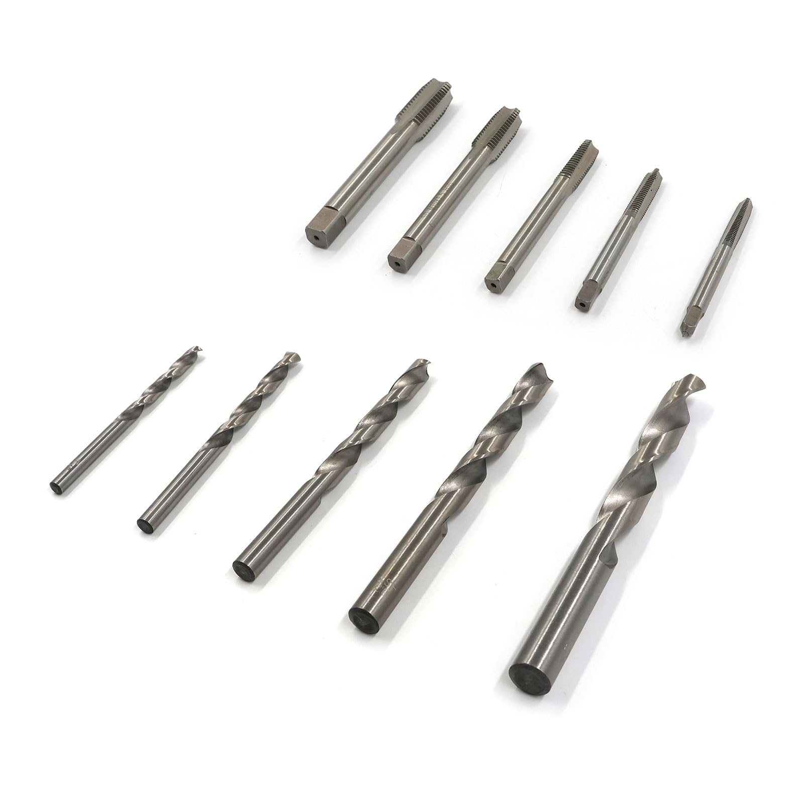 Kit di riparazione per filettatura, 131 pezzi, con inserti M5, M6, M8, M10, M12, manicotti, strumenti di riparazione filettatura, inserti filettati