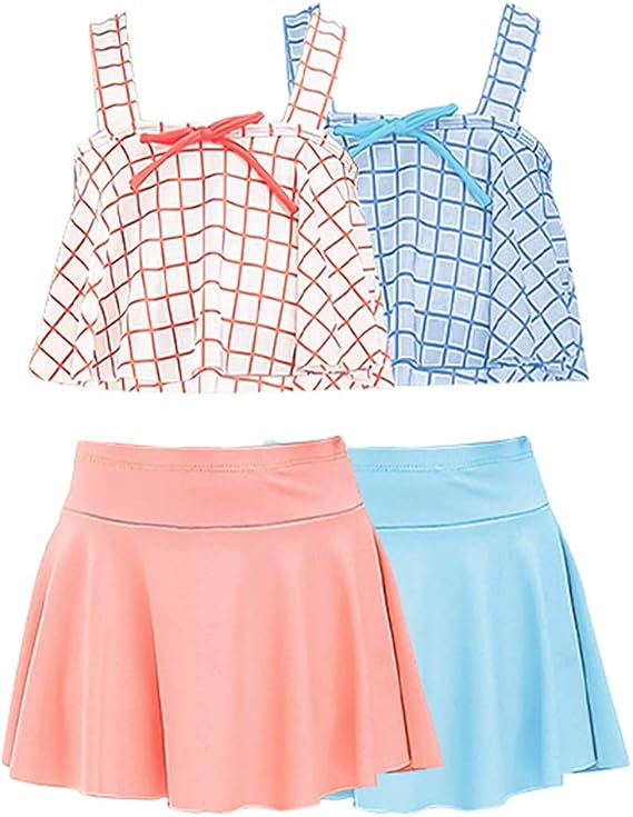 Amazon キッズ 水着 女の子 セパレート ガールズ水着 子供水着 女の子水着 スイムウエア かわいい 2点セット 学校用 幼稚園 保育園 海 プール スイミング 海水浴 練習 スクール 100 110 1 130 ピンク 水着 通販