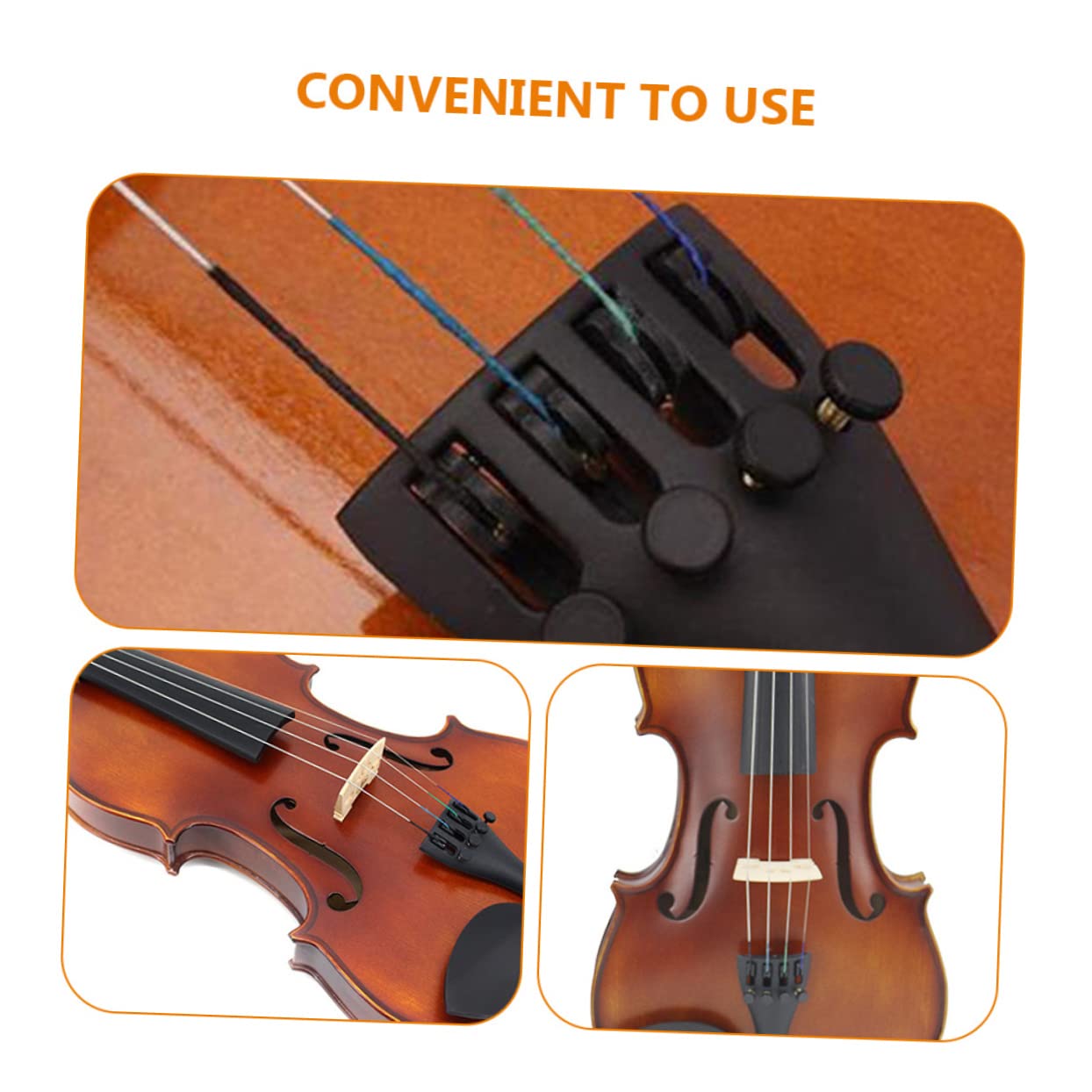 OFFSCH 40piezas Cuerdas Para Violín Cuerdas De Reemplazo De Inoxidable Para Instrumentos Accesorios De Violín
