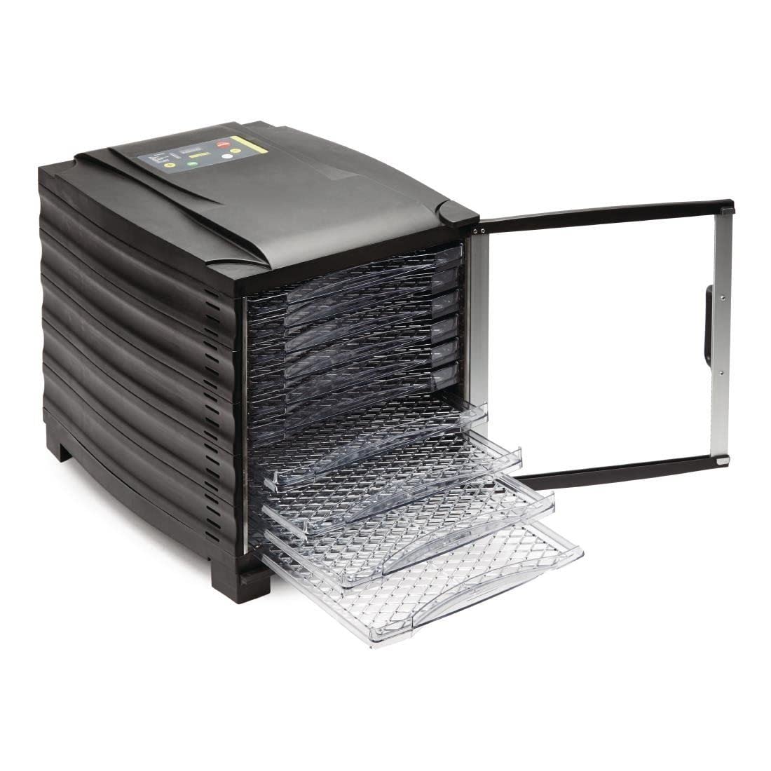 Buffalo 10 Tray Dehydrator with Timer and Door 480 x 362 x 415 mm