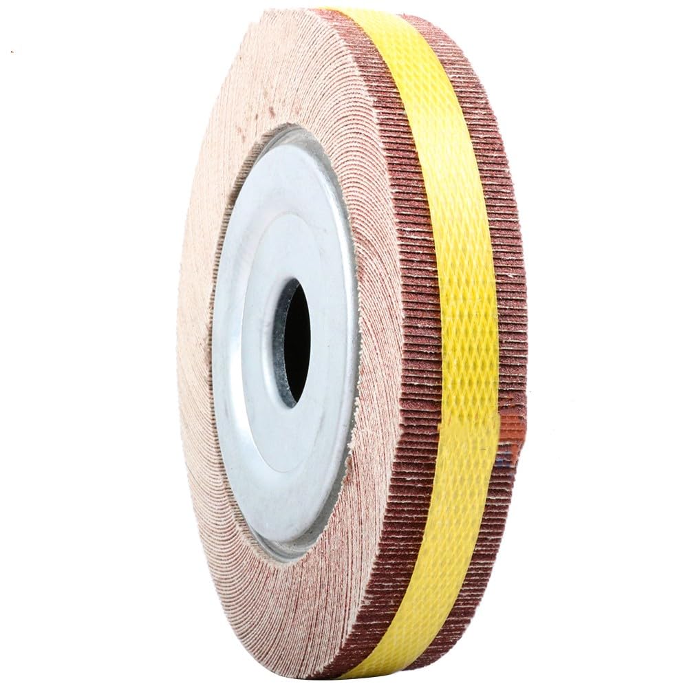 Ściernica listkowa ścierna, 250mm/10" Kołnierz Klapa Szlifująca Tarcza Ścierna Tlenek Glinu Mop Szlifowanie Ścierne Polerowanie Tarcza Otwór 32mm Do Metalu Drewna(80)