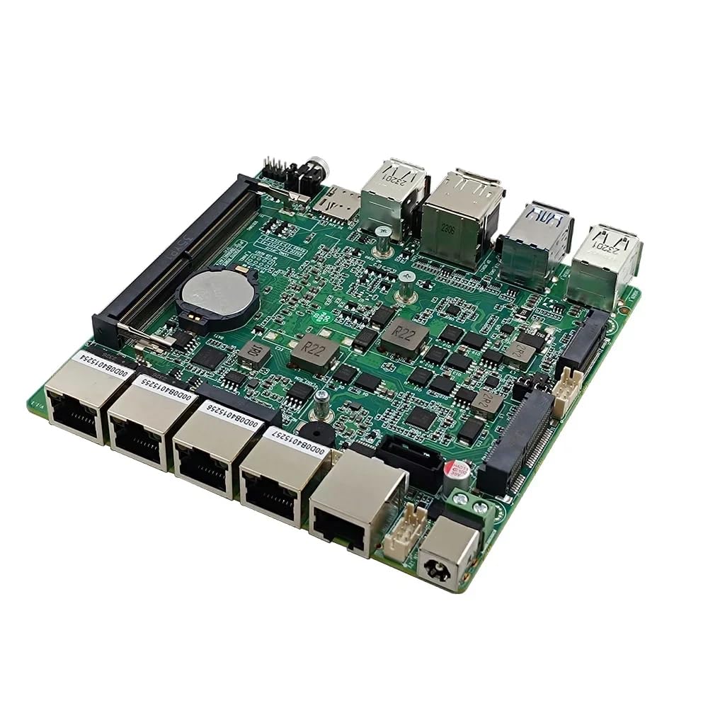 Intel N150ミニPCファイアウオール 第12世代ファイアウォールルーターi3 N305 N150 N100 DDR5 2x10G