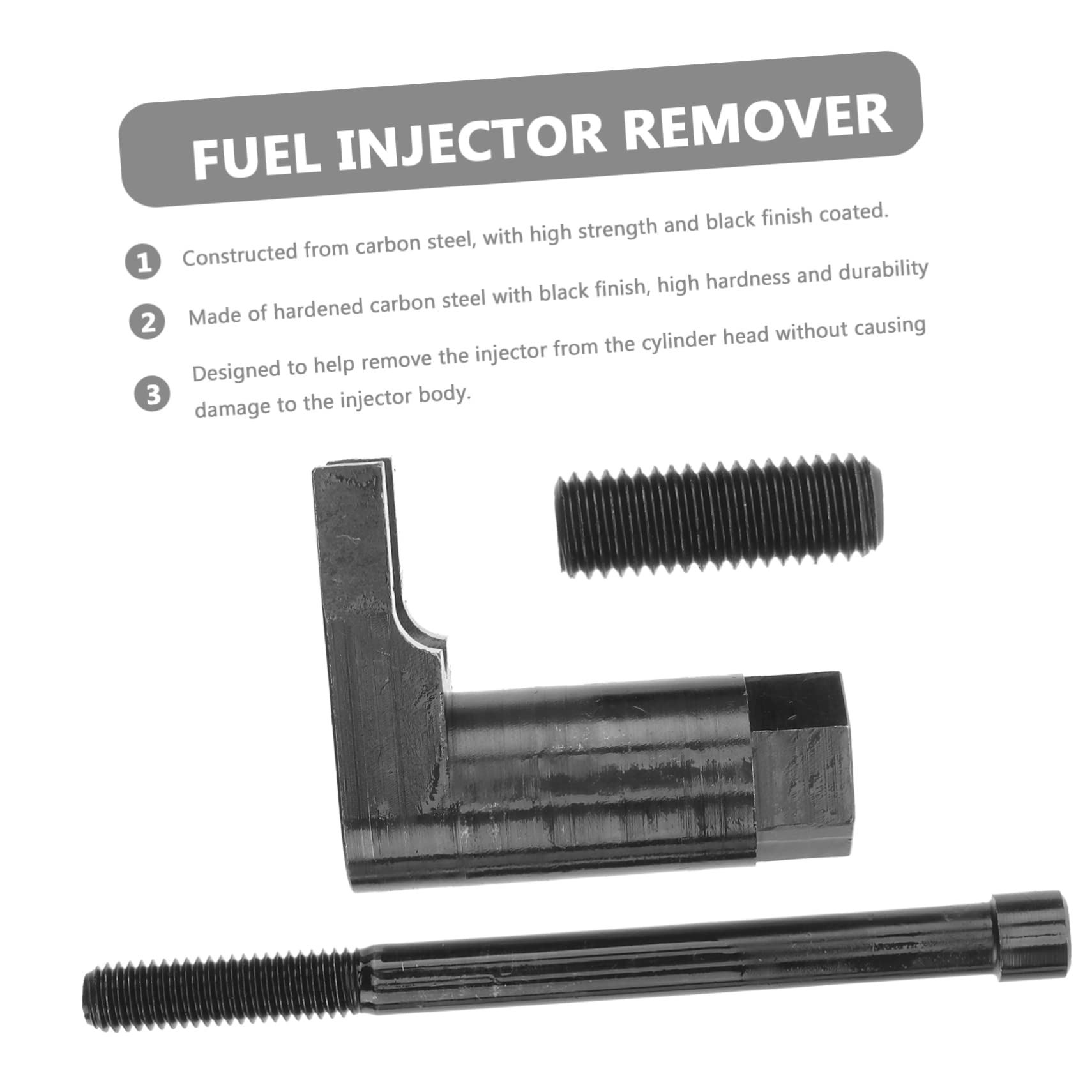 iplusmile Kit di Rimozione Automatico Iniettori Auto in Acciaio al Carbonio Resistente alla Corrosione e All'usura, Strumento Professionale per Motori Diesel e Benzina Stili multipli