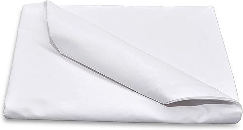 Miniatura 8 de Pacific Linens sábana encimera lisa, 1 pieza, mezcla de polialgodón, 200 hilos, calidad de lujo de hotel, elegante, transpirable y duradera