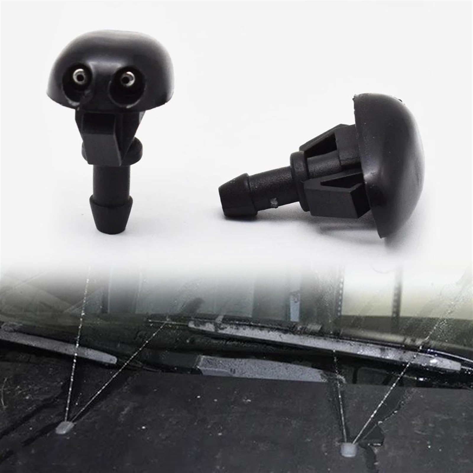 Front Windshield Wiper Washer Jet Nozzle For Nissan For Navara D22 D40 1998 1999 2000 2001 2002 2003 2004 2005 2006 2007 2008 2009 2010 2011 2012 2013 2014 2015