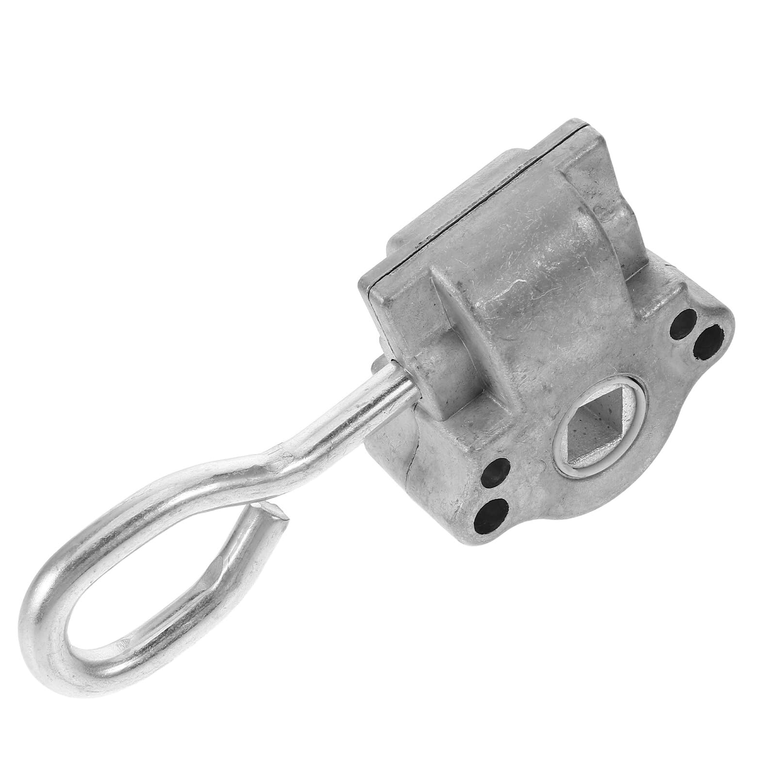 Wszechstronny uchwyt korbowy do markizy zewnętrznej ze stali i aluminium, oszczędzająca miejsce konstrukcja do wysuwanych markiz, idealna do sklepów i na patio, łatwa w użyciu