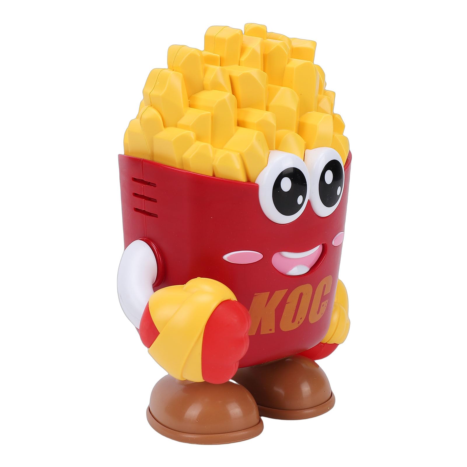 EIMSOAH French Fries Dancing Toy with Vibrant LED Lights, 360 Degree