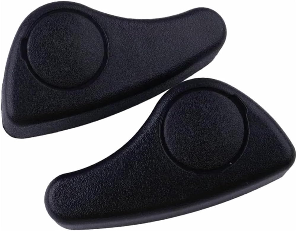 7701207182 7701205078 2Pcs Seat Adjustment Handles Levers for Renault for Megane for Kangoo for Trafic Mk1 Mk2 Black Car Seat Adjustment Handle