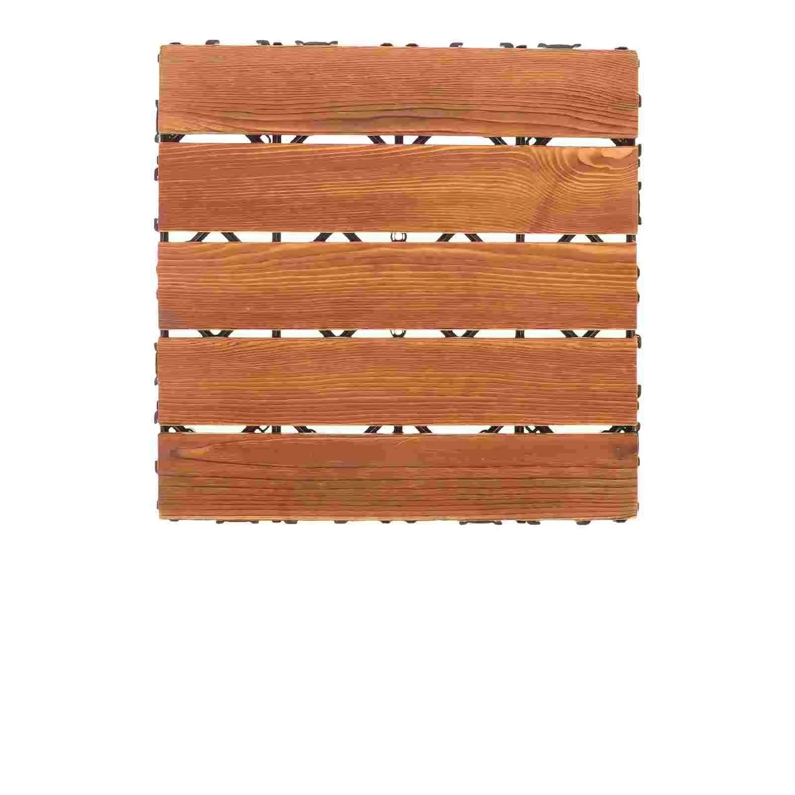 Tapis en plastique pour terrasse et salon imperméable 30x30cm