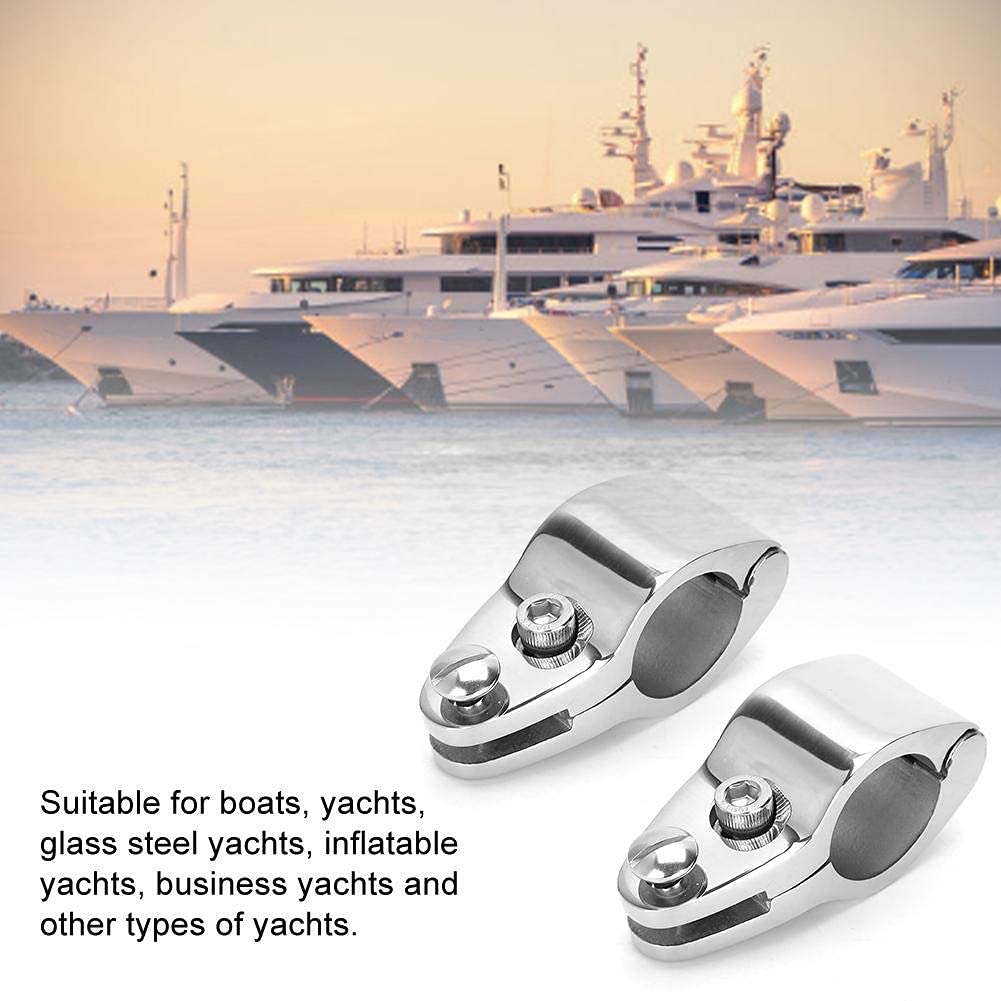 Yacht Stainless Steel-Marine Jaw Slide 2Pcs Edelstahlboot Marine Schenk Mit Upper Kiefer Schieber Hardware Armaturen (20 Mm/0,79 Zoll)
