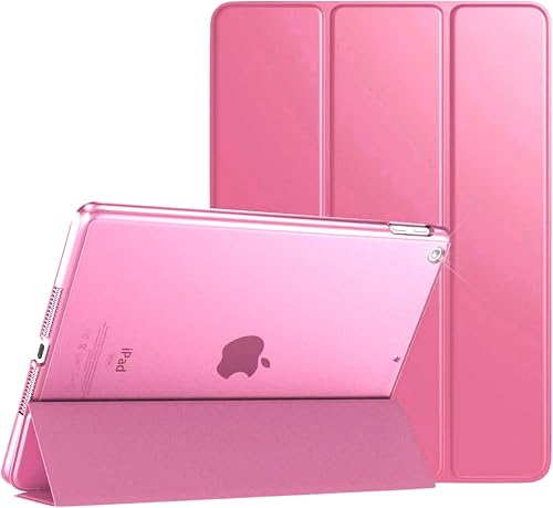 Case For Apple iPad Mini 4 / Mini 5 Generation Smart Magnetic Leather Cover - Auto Wake/Sleep - Mini 4th / Mini 5th Model No. A1538 / A1550 / A2124 / A2125 / A2126 / A2133 (Pink)
