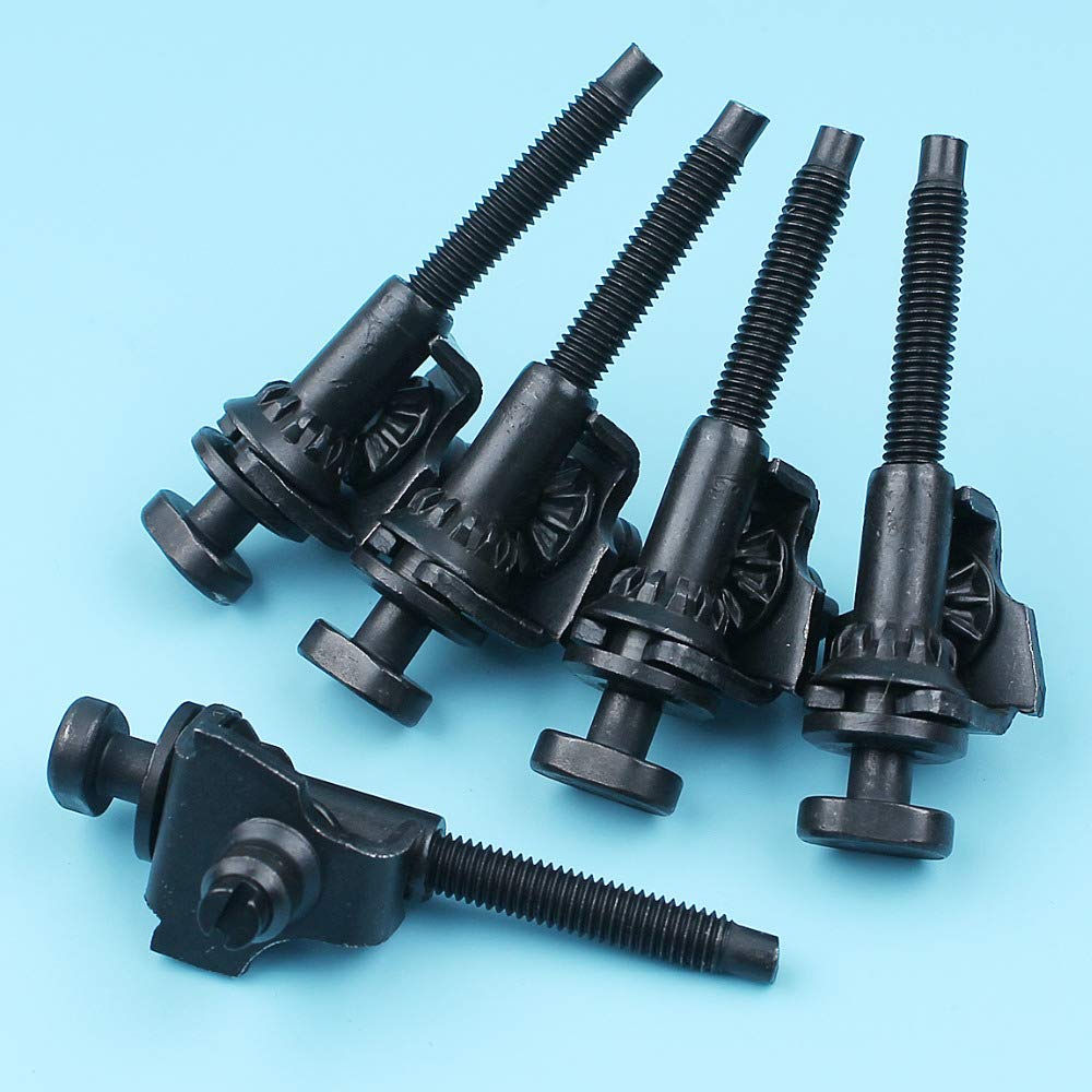 5 uds Tornillo Tensor de Ajuste de Cadena for Motosierra H 359 340 345 346 350 351 353 357 346XP EPA #537 07 12-01/503-88-54-01