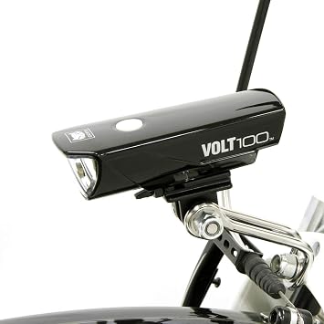 CATEYE CFB-100 Center Fork Headlight Bracket Durable Steel Bolt-on Bicycle Fork Headight Mount AMPP Headlights, Fits Rim Brake & Cantilever Type Brakes, for Cargo, Urban, Commuter Bikes
