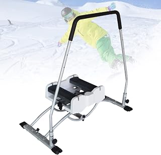 Ski Simulator, Indoor Ski Exercise Machine, Home Exercise Machine for Indoor Beginner Gym Waist Strength Training