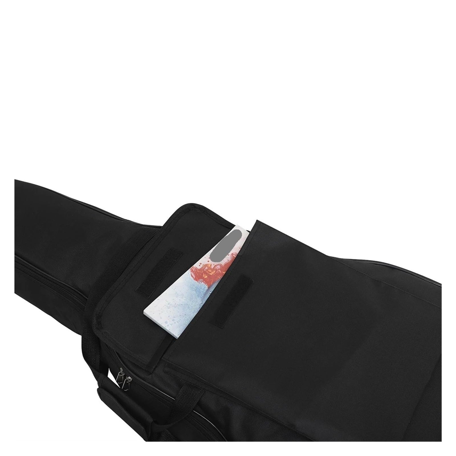 Bolsa for Guitarra acústica/clásica de 41 Pulgadas, Funda Transporte con Doble Hombro, Mochila poliéster, Piezas y Accesorios para Guitarra(Brown)