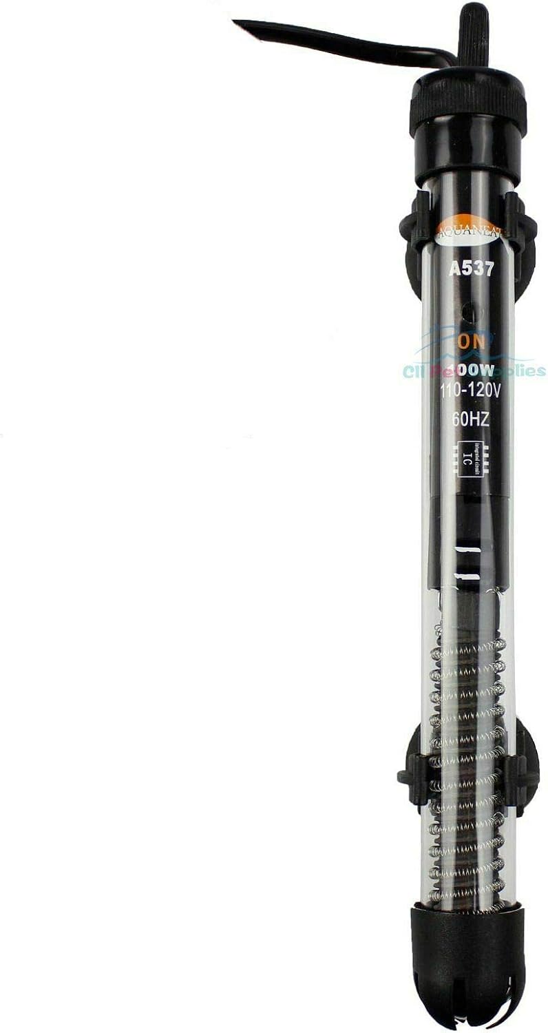 300 Watts (tank Size: 60 to 100 Gallon) Adjustable Aquarium Heater Anti-explosion Submersible Fish Tank Water/ Temperature Range 18~33'c…