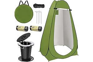 BLIKA Portable Bathroom Tent: Privacy Shelter for Outdoor Adventures