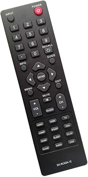 DX-RC02A-12 Replace Remote Control DXRC02A12 fit for Dynex 32" 40" LCD LED