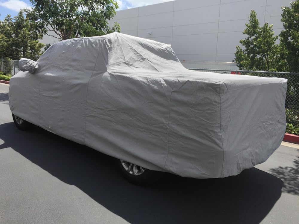 CarsCover Custom Fits for 2001-2023 Ford F150 Crew Cab 5 5ft Short Bed Truck Car Cover Heavy Duty — view 5