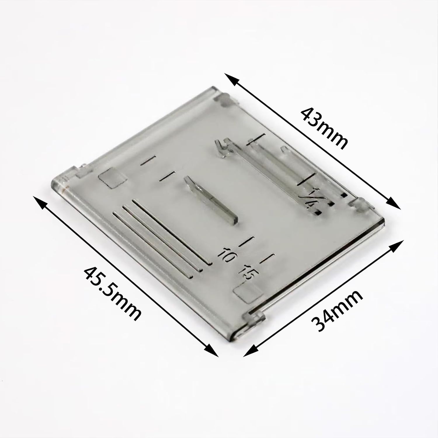 2PCS Slide Plate Assembly Bobbin Cover Plate #XF2404001 for Brother BB370, LX2763, LX3850, BM2800, BM2800CT, BM3550FG