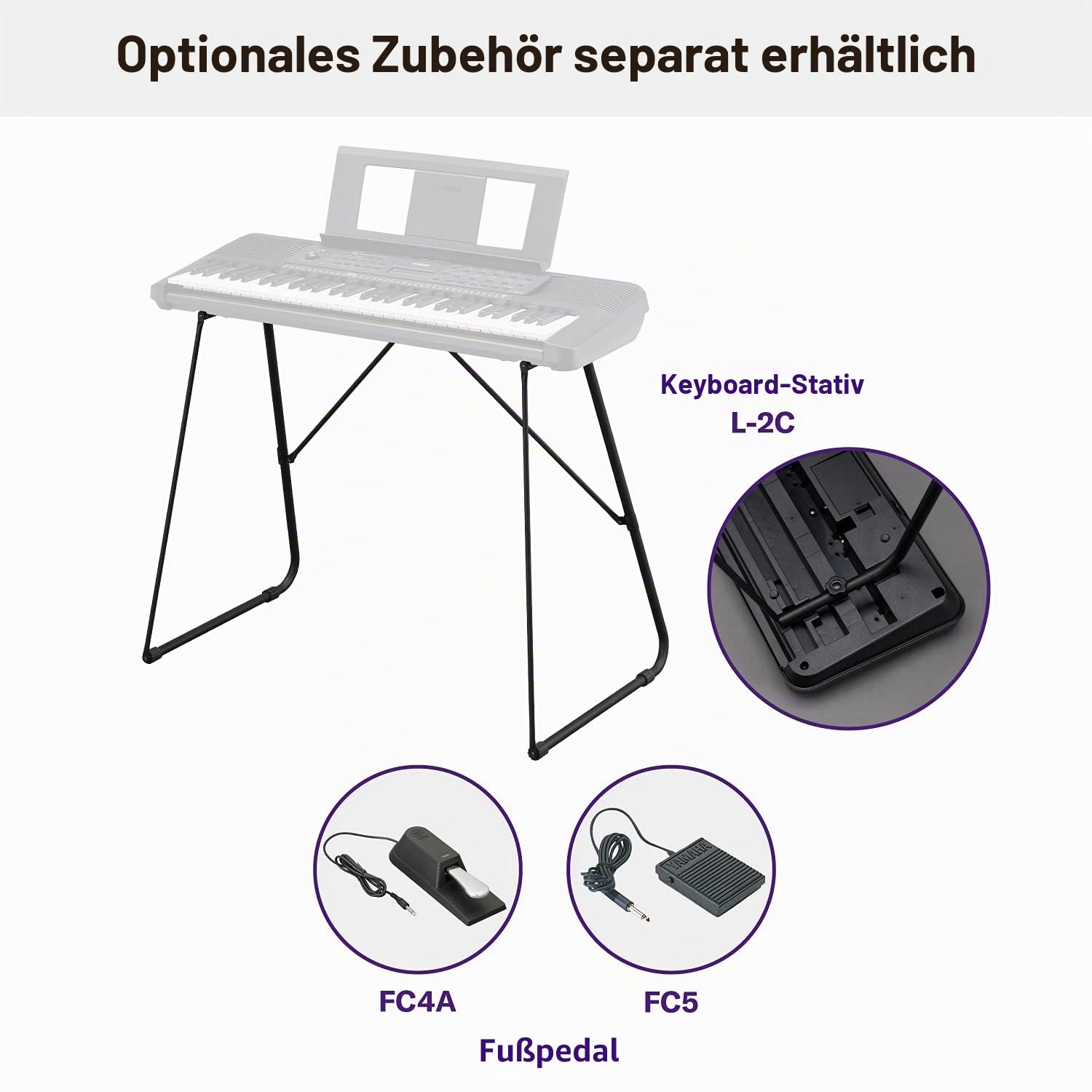Yamaha PSR-E273 Portable Keyboard - Startertastatur mit 61 Tastenanschlägen sensibel, inklusive Gutschein für 2 Online-Musikkurse an der Yamaha Musikschule, schwarz