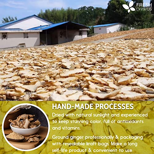Premium 150 Ginger Tea Bags, Pure, Organic, Non-Gmo, 100% Natural Ginger. Ginger Herbal Tea. Ginger Tea. No Sugar, No Caffeine, No Gluten, Vegan. #TOP4
