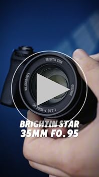 Amazon.com : Brightin Star 35mm F0.95 APS-C Manual Focus