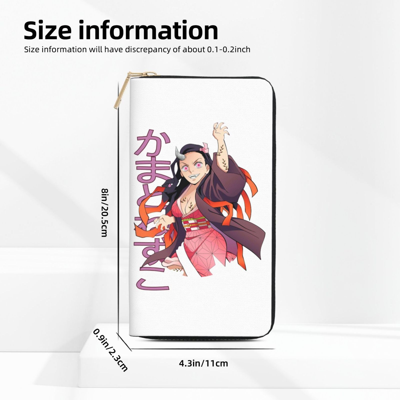 Amazon.co.jp: 財布 鬼滅の刃 禰豆子 長財布 レザー ながざいふ 小銭