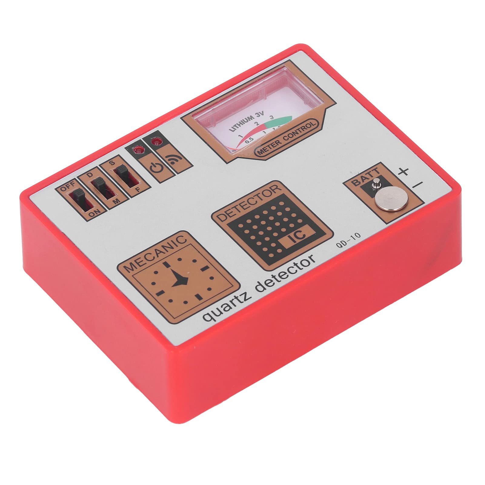 Probador de cuarzo, probador de desmagnetización de batería de reloj Timegrapher, herramienta de reparación de máquina de medición de desmagnetización
