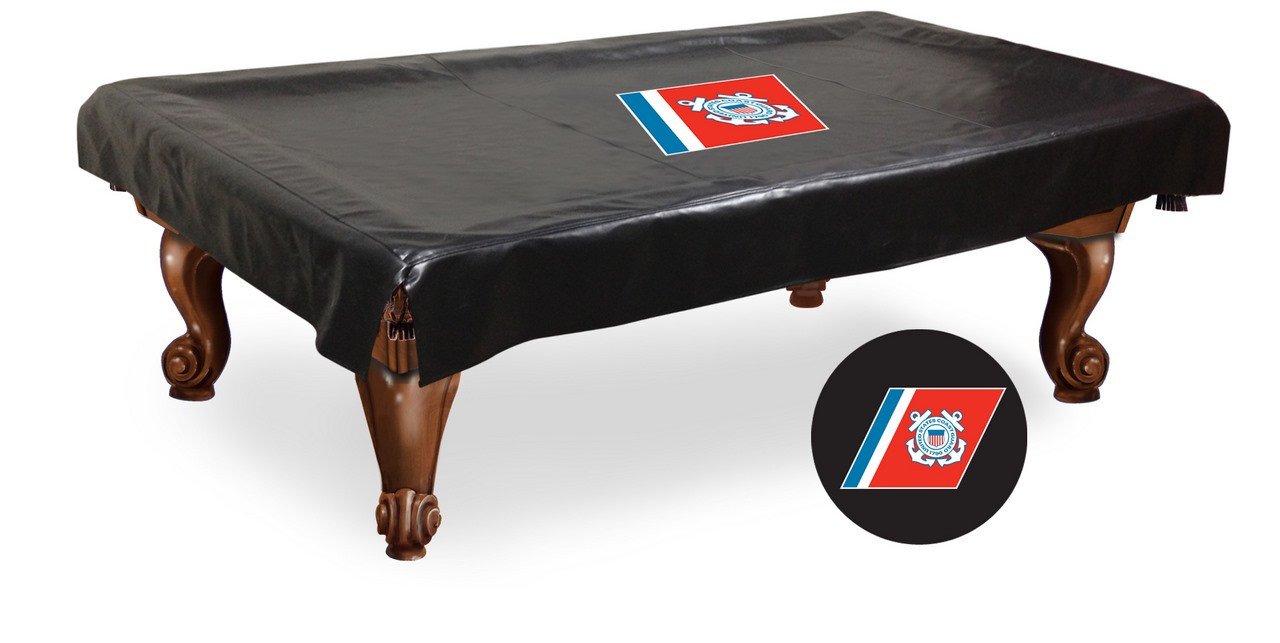 8' U.S. Coast Guard Pool Table Cover by Holland