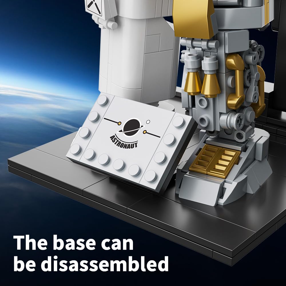 Space Astronaut Building Block Toy - Ideal Gift for 6-14 Year Old Children - 880pcs for Adult Space Astronaut Building Block Sets