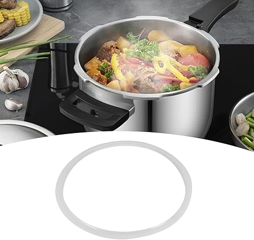 Miniatura 6 de Sellado de olla a presión, 22242612.6 in de diámetro, junta de silicona transparente, accesorios de repuesto de alta temperatura para restaurante